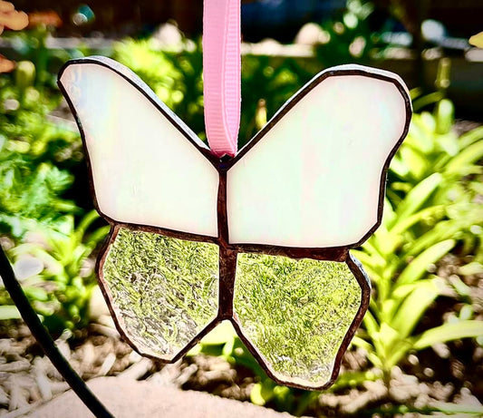 Stained Glass Butterfly Suncatcher