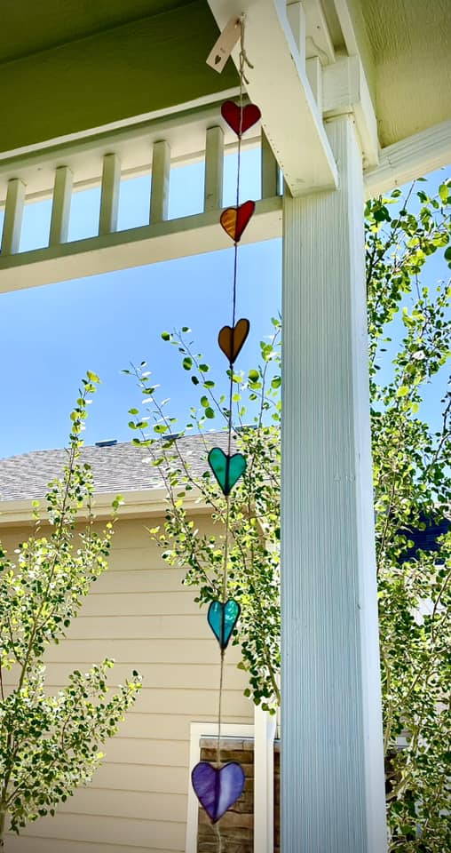 Stained Glass Heartstring